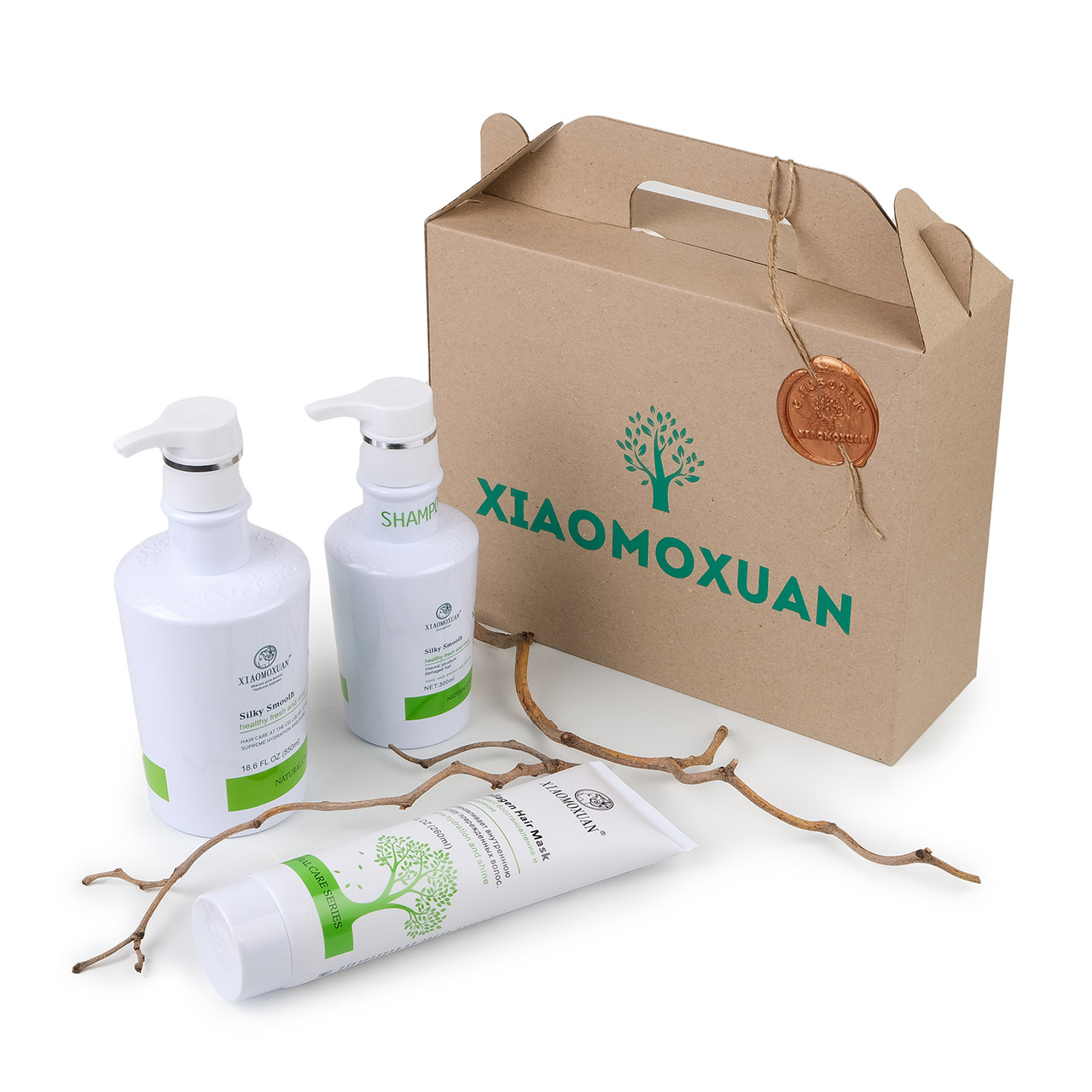 Подарунковий набір для зволоження волосся XIAOMOXUAN №2 - Зображення 2