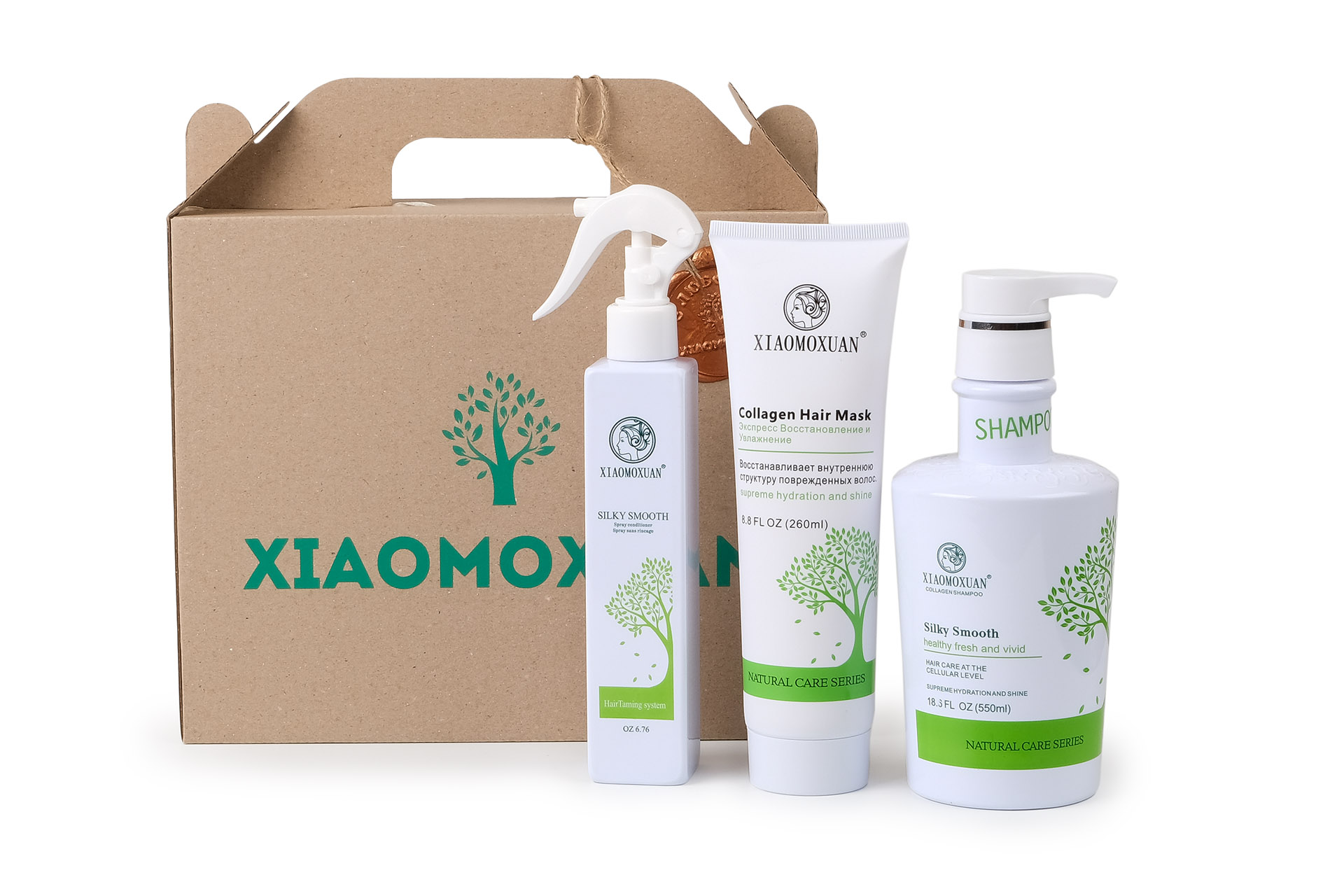 Подарунковий набір для відновлення волосся XIAOMOXUAN №4 - Зображення 5
