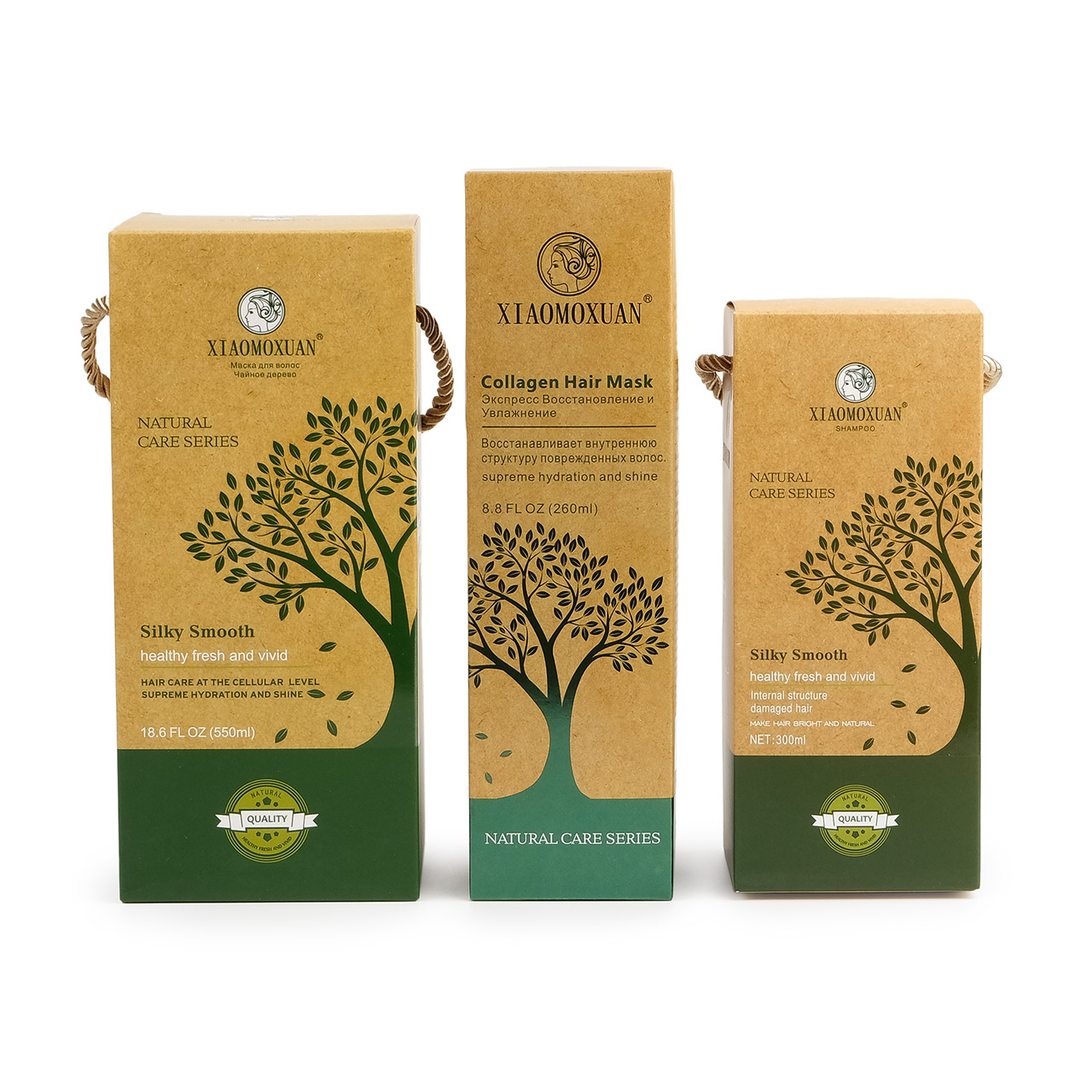 Подарунковий набір для зволоження волосся XIAOMOXUAN №2 - Зображення 5