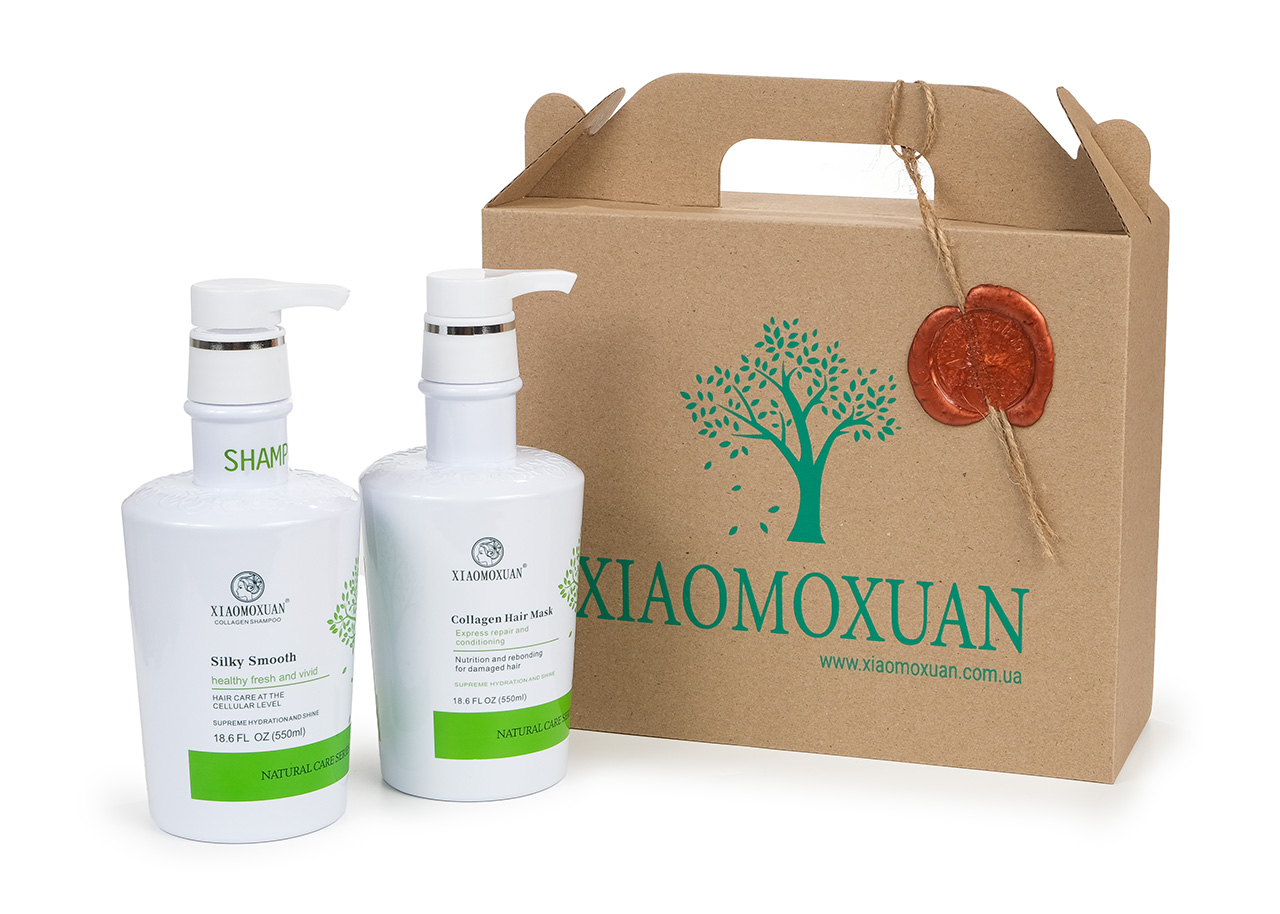 Набір №1 Xiaomoxuan: сяйво та об’єм з колагеном