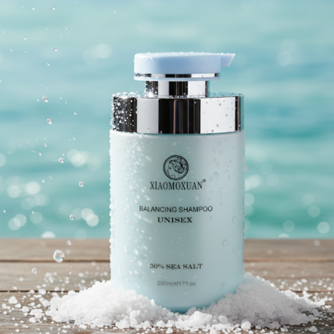 Роль морської солі в шампунях Xiaomoxuan: як вона впливає на шкіру голови і волосся